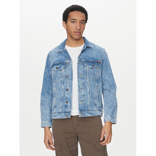 Mustang Kurtka jeansowa Dallas 1016352 Niebieski Regular Fit ze sklepu MODIVO w kategorii Kurtki męskie - zdjęcie 182648950