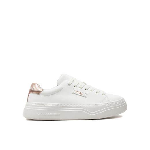 KARL LAGERFELD Sneakersy KL63420 Biały ze sklepu MODIVO w kategorii Buty sportowe damskie - zdjęcie 182649011