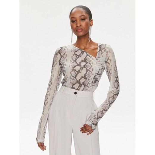 Bruuns Bazaar Bluzka Astras BBW3870 Beżowy Slim Fit Bruuns Bazaar 34 MODIVO