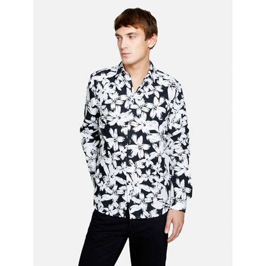 Sisley Koszula 5YH7SQ030 Kolorowy Regular Fit ze sklepu MODIVO w kategorii Koszule męskie - zdjęcie 182649144