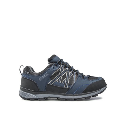 Regatta Trekkingi Samaris II Low RMF540 Granatowy ze sklepu MODIVO w kategorii Buty trekkingowe męskie - zdjęcie 182649163