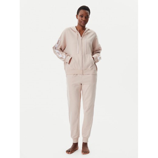 DKNY Piżama YI90040 Beżowy Relaxed Fit ze sklepu MODIVO w kategorii Piżamy damskie - zdjęcie 182649212
