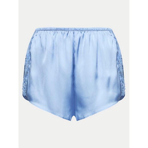 Hunkemöller Szorty piżamowe Satin 204994 Niebieski Regular Fit ze sklepu MODIVO w kategorii Piżamy damskie - zdjęcie 182649220
