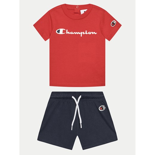 Champion Komplet t-shirt i spodenki 307055 Kolorowy Regular Fit ze sklepu MODIVO w kategorii Odzież dla niemowląt - zdjęcie 182649370