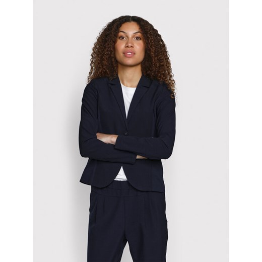 Kaffe Marynarka Jillian 10550160 Granatowy Regular Fit ze sklepu MODIVO w kategorii Marynarki damskie - zdjęcie 182649381