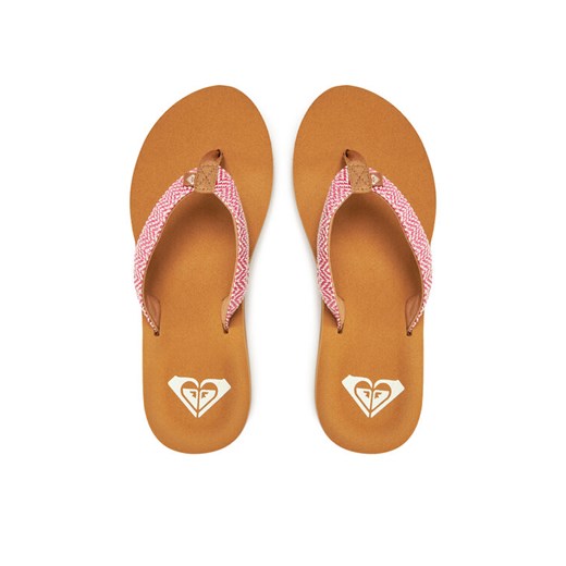 Roxy Japonki ARJL101167ro Różowy ze sklepu MODIVO w kategorii Klapki damskie - zdjęcie 182649383