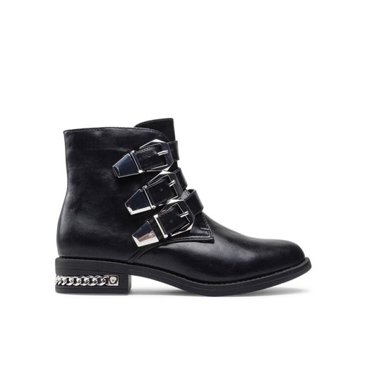 DeeZee Botki WS5168-02 Czarny ze sklepu MODIVO w kategorii Botki - zdjęcie 182649540