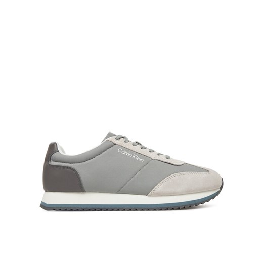 Calvin Klein Sneakersy Low Top Lace Up Repreve Mix HM0HM01828 Szary ze sklepu MODIVO w kategorii Buty sportowe męskie - zdjęcie 182649664