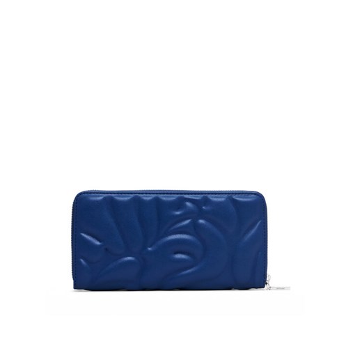 Desigual Duży Portfel Damski 24WAYP04 Granatowy ze sklepu MODIVO w kategorii Portfele damskie - zdjęcie 182649753
