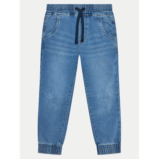United Colors Of Benetton Jeansy 44LGCF03H Granatowy Regular Fit ze sklepu MODIVO w kategorii Spodnie dziewczęce - zdjęcie 182649760