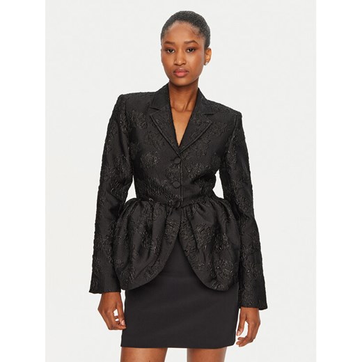 ROTATE Marynarka 113600100 Czarny Slim Fit ze sklepu MODIVO w kategorii Marynarki damskie - zdjęcie 182649764