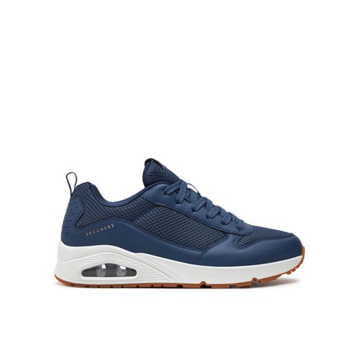 Skechers Sneakersy Fastime 237016/NVY Granatowy ze sklepu MODIVO w kategorii Buty sportowe męskie - zdjęcie 182649813