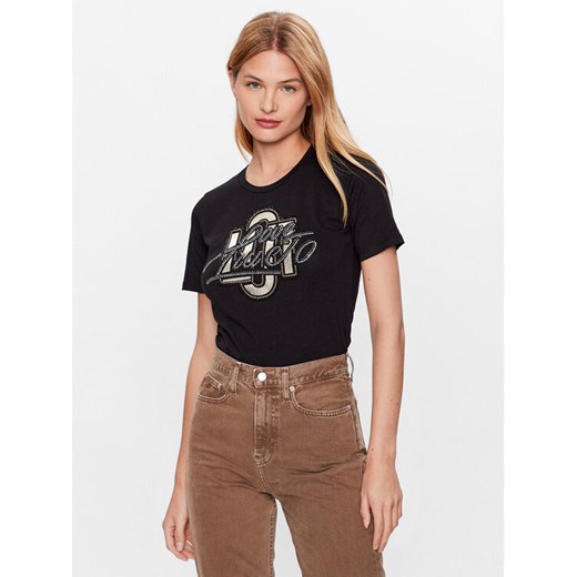 Liu Jo T-Shirt CF3320 JS003 Czarny Regular Fit ze sklepu MODIVO w kategorii Bluzki damskie - zdjęcie 182649814
