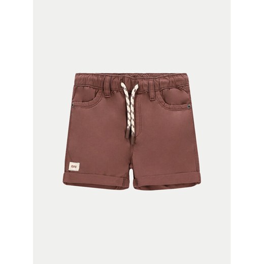 Coccodrillo Szorty sportowe WC4119502HBN Brązowy Regular Fit ze sklepu MODIVO w kategorii Spodenki niemowlęce - zdjęcie 182649851