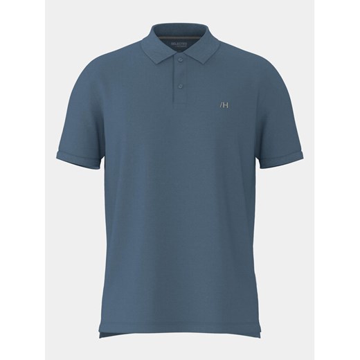 Selected Homme Polo 16087839 Niebieski Regular Fit ze sklepu MODIVO w kategorii T-shirty męskie - zdjęcie 182649914