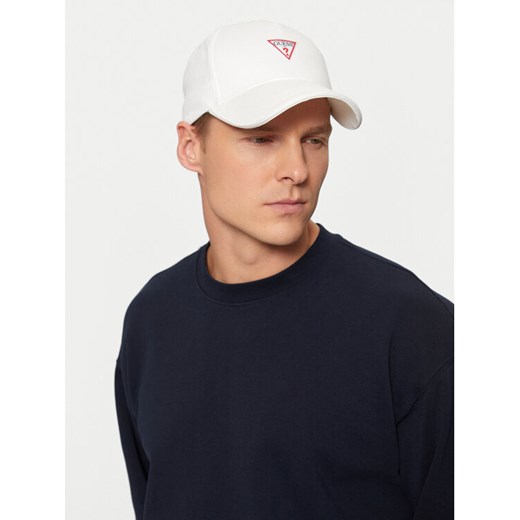 Guess Czapka z daszkiem M3YZ22 WBN60 Biały ze sklepu MODIVO w kategorii Czapki z daszkiem męskie - zdjęcie 182649924