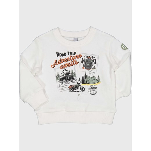 Birba Trybeyond Bluza 999 56820 00 D Biały Regular Fit ze sklepu MODIVO w kategorii Bluzy chłopięce - zdjęcie 182650011