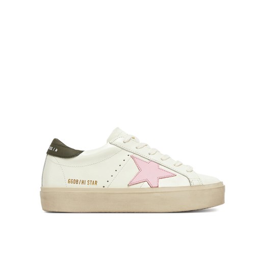 GOLDEN GOOSE Sneakersy Hi Star Classic With List GWF00118.F006872.12170 Écru ze sklepu MODIVO w kategorii Buty sportowe damskie - zdjęcie 182650044