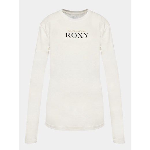 Roxy Bluzka Im From The Atl Tees ERJZT05593 Biały Regular Fit M MODIVO
