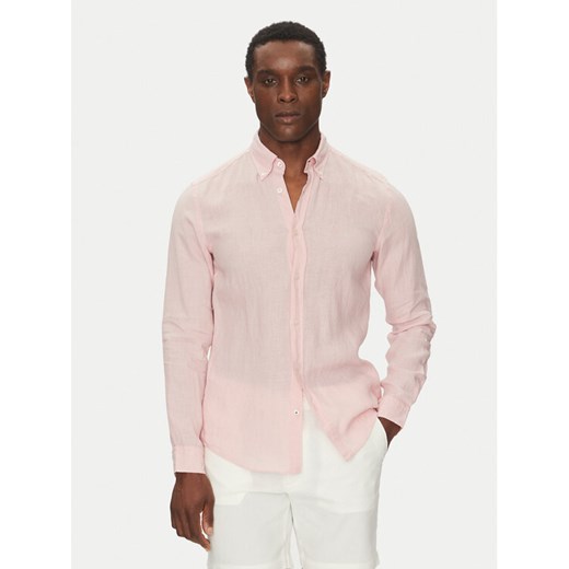 BOSS Koszula H-Roan-Bd-E-C1-243 50520283 Różowy Slim Fit ze sklepu MODIVO w kategorii Koszule męskie - zdjęcie 182650102