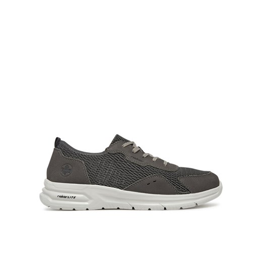 Rieker Sneakersy B7305-45 Szary ze sklepu MODIVO w kategorii Buty sportowe męskie - zdjęcie 182650103