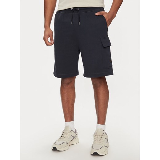 Boss Szorty sportowe 50511591 Granatowy Relaxed Fit ze sklepu MODIVO w kategorii Spodenki męskie - zdjęcie 182650113