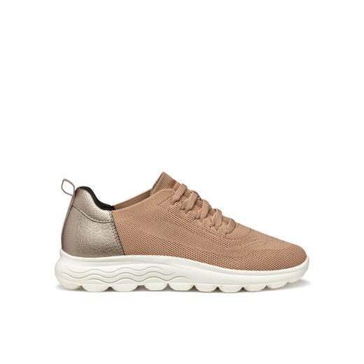 Geox Sneakersy D Spherica D55NUB 09T2N C5000 Brązowy ze sklepu MODIVO w kategorii Buty sportowe damskie - zdjęcie 182650123