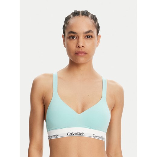 Calvin Klein Underwear Biustonosz top 000QF7900E Zielony ze sklepu MODIVO w kategorii Biustonosze - zdjęcie 182650144