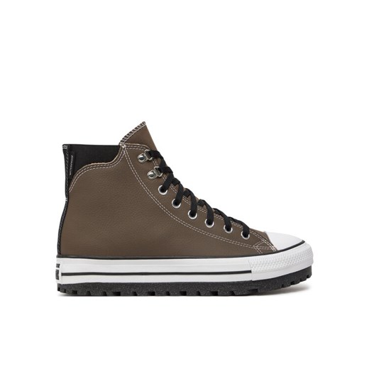 Converse Trzewiki Chuck Taylor All Star City Trek A05576C Brązowy ze sklepu MODIVO w kategorii Buty zimowe męskie - zdjęcie 182650183