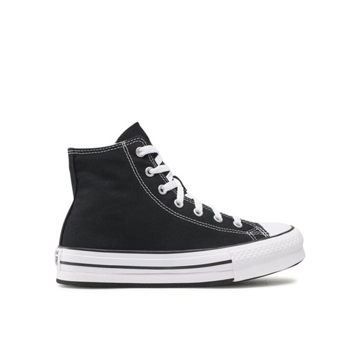 Converse Trampki Chuck Taylor All Star Eva Lift Hi 272855C Czarny ze sklepu MODIVO w kategorii Trampki damskie - zdjęcie 182650272