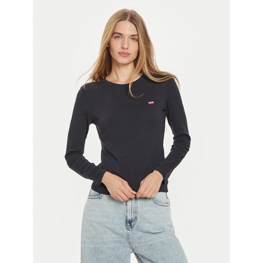 Levi's® Bluzka 000KL-0001 Czarny Regular Fit ze sklepu MODIVO w kategorii Bluzki damskie - zdjęcie 182650294