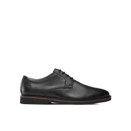 Clarks Półbuty Atticus Ltlace 261736087 Czarny ze sklepu MODIVO w kategorii Buty eleganckie męskie - zdjęcie 182650360