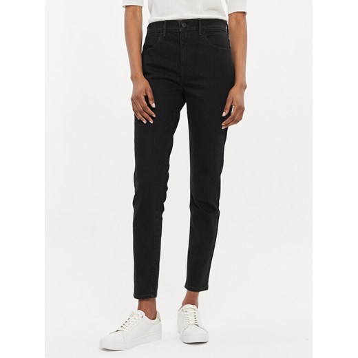 Wrangler Jeansy Arachne 112332390 Czarny Skinny Fit ze sklepu MODIVO w kategorii Jeansy damskie - zdjęcie 182650370