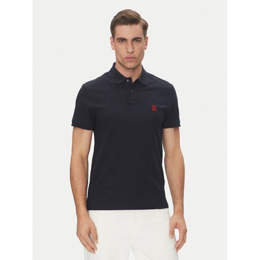 Tommy Hilfiger Polo MW0MW33167 Granatowy Regular Fit ze sklepu MODIVO w kategorii T-shirty męskie - zdjęcie 182650420
