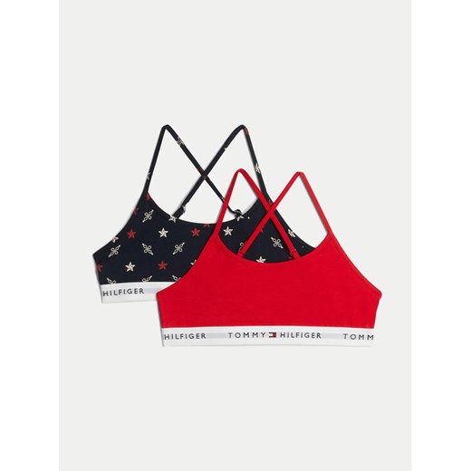 Tommy Hilfiger Komplet 2 biustonoszy UG0UG00755 Kolorowy ze sklepu MODIVO w kategorii Staniki dla dziewczynki - zdjęcie 182650494