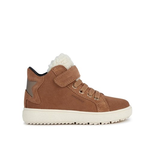 Geox Sneakersy J Theleven Girl Wpf J36HYC 022BH C6627 M Brązowy ze sklepu MODIVO w kategorii Buty zimowe dziecięce - zdjęcie 182650531