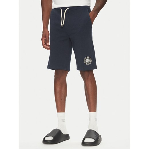 Quiksilver Szorty sportowe Circle Back EQYFB03395 Granatowy Regular Fit ze sklepu MODIVO w kategorii Spodenki męskie - zdjęcie 182650561