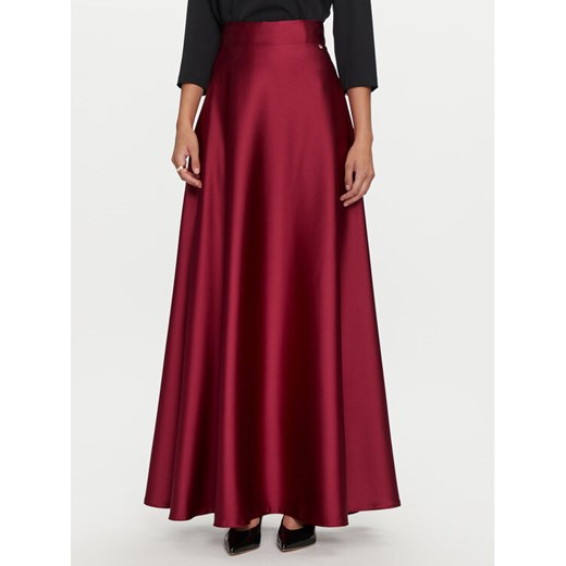 Rinascimento Spódnica maxi CFC0119875003 Bordowy Regular Fit ze sklepu MODIVO w kategorii Spódnice - zdjęcie 182650761