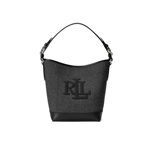 LAUREN RALPH LAUREN Torebka Witley 431966757002 Czarny ze sklepu MODIVO w kategorii Torby Shopper bag - zdjęcie 182650764