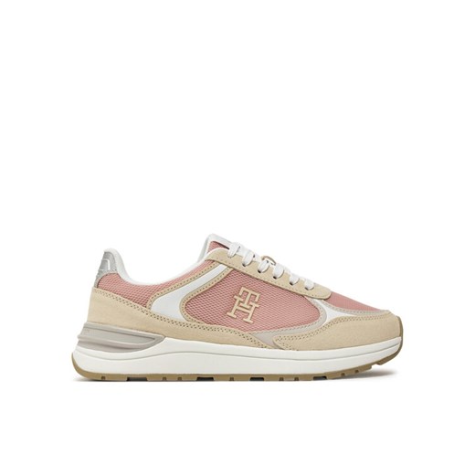 Tommy Hilfiger Sneakersy Casual Fashion Runner Mix FW0FW08324 Kolorowy ze sklepu MODIVO w kategorii Buty sportowe damskie - zdjęcie 182650792