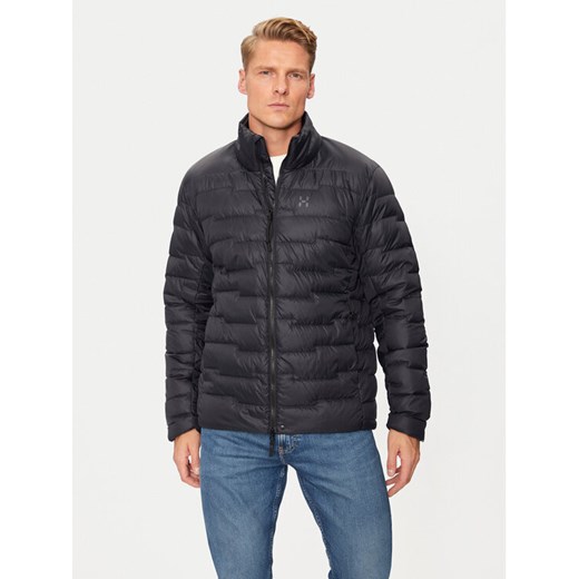 Haglöfs Kurtka puchowa ROC Flash 607462 Czarny Standard Fit ze sklepu MODIVO w kategorii Kurtki męskie - zdjęcie 182650831
