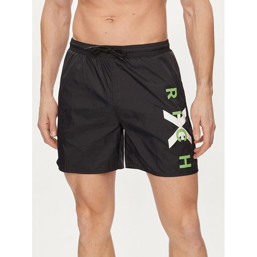 Richmond X Szorty kąpielowe Bulino UMP24222CO Czarny Regular Fit ze sklepu MODIVO w kategorii Kąpielówki - zdjęcie 182650883