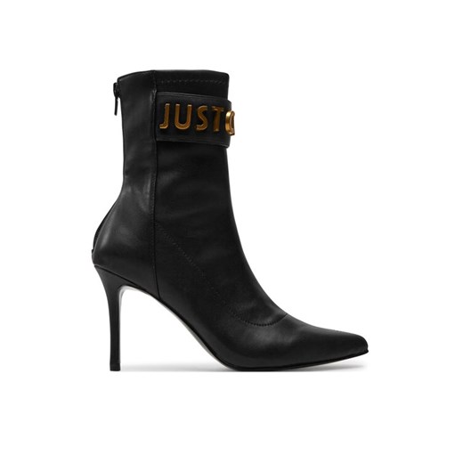 Just Cavalli Botki 77RA3S64 Czarny ze sklepu MODIVO w kategorii Botki - zdjęcie 182651004