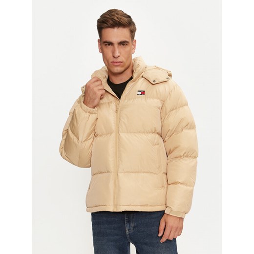 Tommy Jeans Kurtka puchowa Alaska DM0DM19537 Beżowy Loose Fit ze sklepu MODIVO w kategorii Kurtki męskie - zdjęcie 182651014