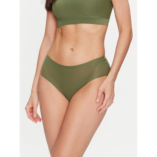 Chantelle Figi klasyczne Soft Stretch C26440 Zielony ze sklepu MODIVO w kategorii Majtki damskie - zdjęcie 182651032