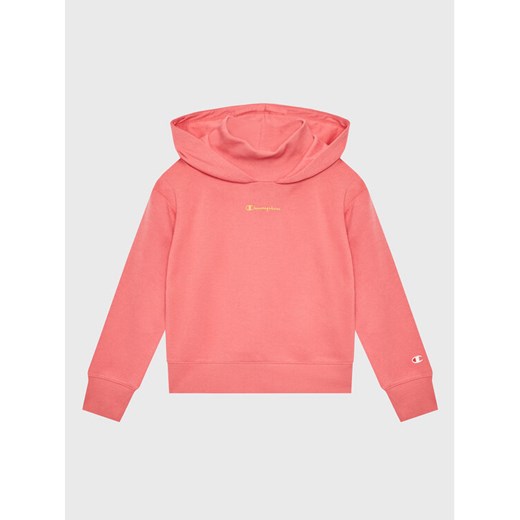 Champion Bluza 404445 Różowy Regular Fit ze sklepu MODIVO w kategorii Bluzy dziewczęce - zdjęcie 182651091