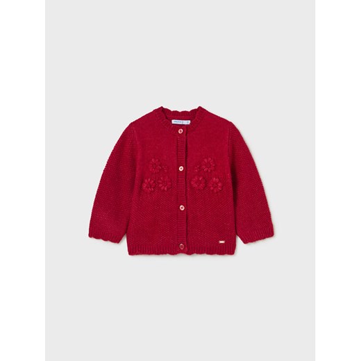 Mayoral Kardigan 2.314 Czerwony Regular Fit ze sklepu MODIVO w kategorii Bluzy i swetry - zdjęcie 182651122