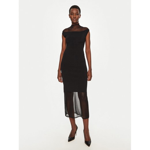 Calvin Klein Sukienka codzienna K20K207919 Czarny Regular Fit ze sklepu MODIVO w kategorii Sukienki - zdjęcie 182651160