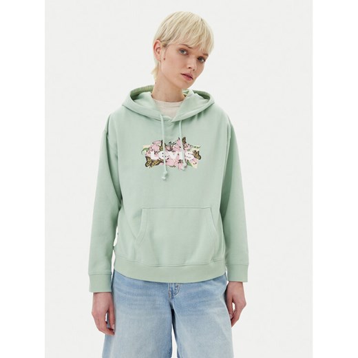 Levi's® Bluza Everyday A8801-0035 Zielony Regular Fit ze sklepu MODIVO w kategorii Bluzy damskie - zdjęcie 182651272