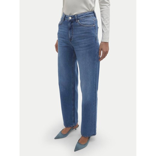 Vero Moda Jeansy Tessa 10308153 Niebieski Wide Leg ze sklepu MODIVO w kategorii Jeansy damskie - zdjęcie 182651280